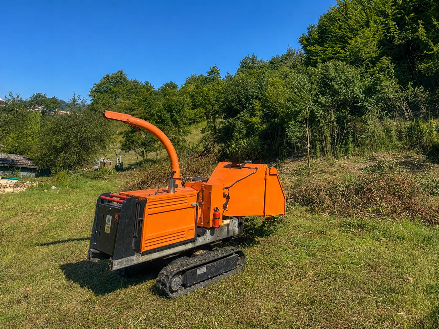 Pásový štiepkovač Timberwolf TW190TR